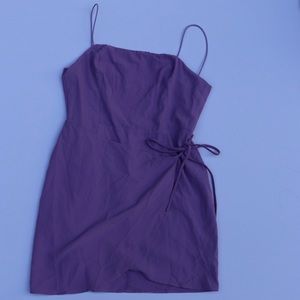 Purple wrap dress 💜